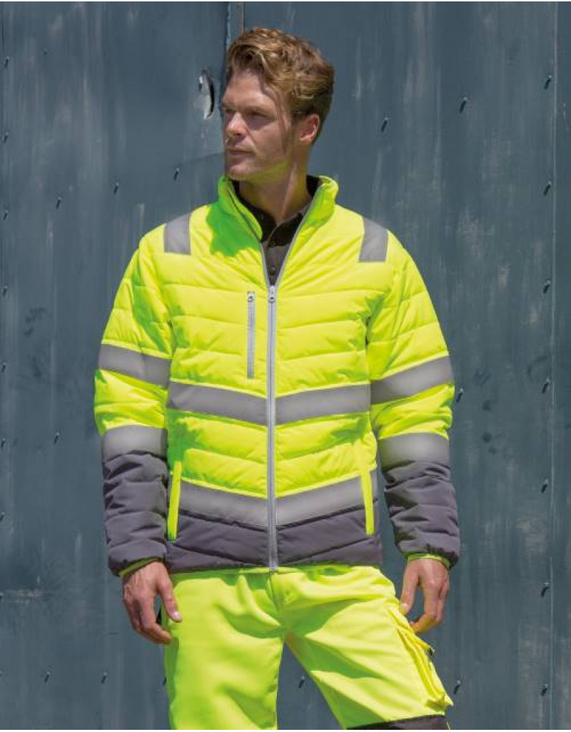 Jachetă de lucru fosforescentă